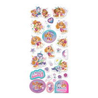 Дитячий набір 3D-наліпок "Paw Patrol. Щенята-Єдиноріжки" 200673 1 аркуш