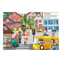 Розвиваюча книжка "Наклейки-рятувалки: Дбаємо про здоров'я" 1342006 кольорові ілюстрації