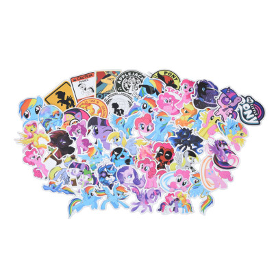 Дитячий набір наліпок "My Little Pony" YG0435-4 в упаковці 50 шт