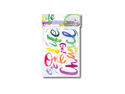 Набір декоративних наліпок А3 "One life" НДН-03-3