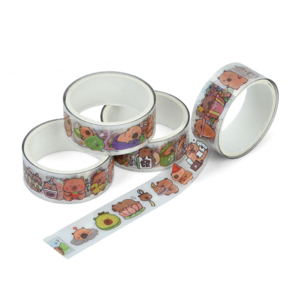 Дитячий набір наклейок "Капібара" YG0227 60 штук Дитячий набір наклейок "Капібара" YG0227 60 штук