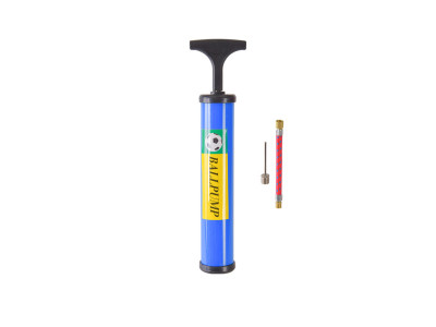 Ручний насос для мячів N41504(Blue) 25 см голка для накачування та гнучкий шланг Ручний насос для мячів N41504(Blue) 25 см голка для накачування та гнучкий шланг