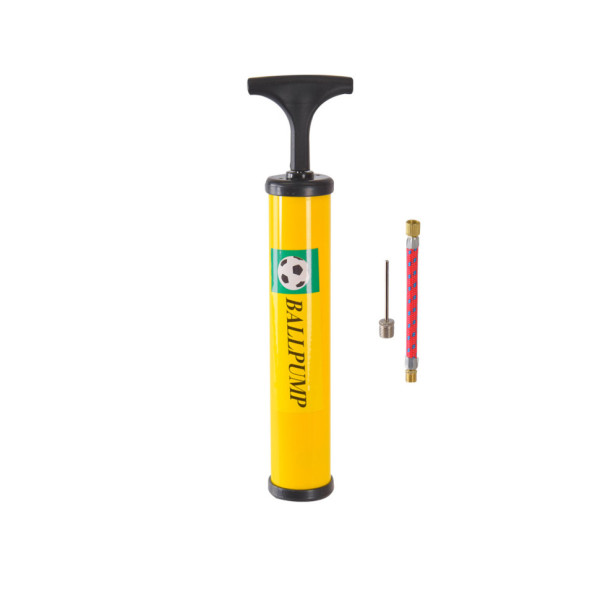 Ручний насос для мячів N41504(Yellow) 25 см голка для накачування та гнучкий шланг Ручний насос для мячів N41504(Yellow) 25 см голка для накачування та гнучкий шланг
