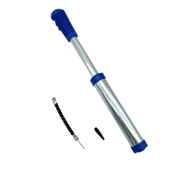 Насос ручний для м'ячів надувних виробів Pump NE-P-20BL синій