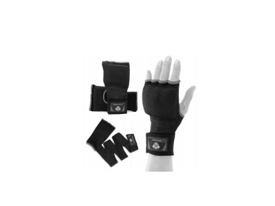 Рукавички-бинти Zhenbox NE-LG-BOX-1BK із гелевою вставкою чорні L/XL.