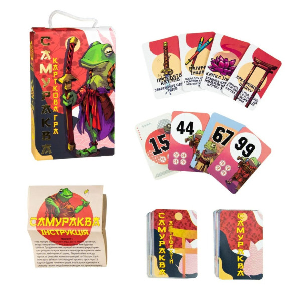 Настільна гра "Самураква розширена версія" Strateg 30239 Рус Настільна гра "Самураква розширена версія" Strateg 30239 Рус