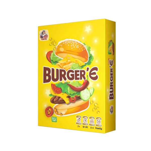 Настільна гра "BurgerЄ" Bombat 800415 Укр