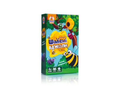 Дитяча настільна гра "Шалені бджоли" VT8077-06 54 фішки правила гри
