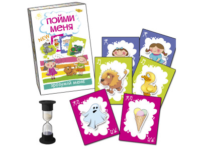 Дитяча настільна гра "Зрозумій мене" MKZ0801 від 3-х років Дитяча настільна гра "Зрозумій мене" MKZ0801 від 3-х років