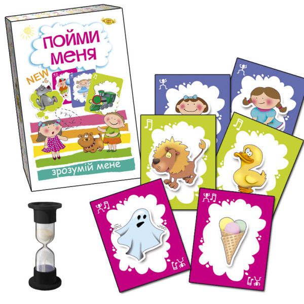 Дитяча настільна гра "Зрозумій мене" MKZ0801 від 3-х років Дитяча настільна гра "Зрозумій мене" MKZ0801 від 3-х років