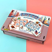 Дитяче лото "Американська абетка" PSD291