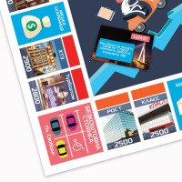 Настільна гра "Монополія Бізнес по-Харківськи" PLR-0027 Настільна гра "Монополія Бізнес по-Харківськи" PLR-0027