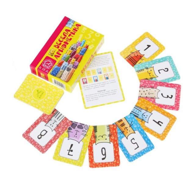Настільна гра Весела арифметика Arial 910923 для компанії Настільна гра Весела арифметика Arial 910923 для компанії