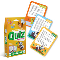 Настільна карткова гра для дітей "Вікторина: Вгадай: хто це?!" 301246