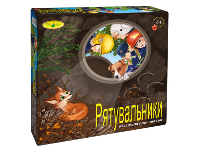 Настільна гра "Рятувальники" 81404 сімейна патріотична