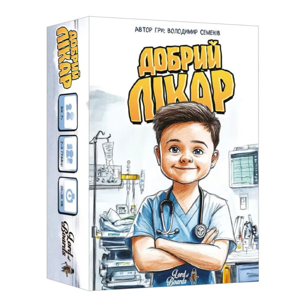 Настільна карткова гра "Добрий лікар" LOB2506UA 64 картки