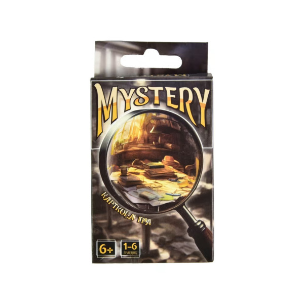 Карткова настільна гра "Mystery" 30393 українською мовою Карткова настільна гра "Mystery" 30393 українською мовою