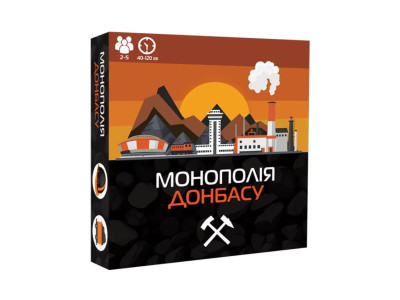 Настільна гра "Монополія Донбасу" PLR-0046 від 2 до 5 гравців