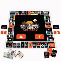 Настільна гра "Монополія Донбасу" PLR-0046 від 2 до 5 гравців
