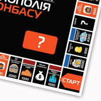 Настільна гра "Монополія Донбасу" PLR-0046 від 2 до 5 гравців