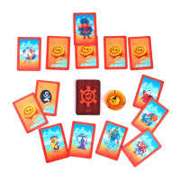 Дитяча карткова гра "Карррамба пірати! Vladi Toys" VT8077-07 50 карт 12 монет правила гри
