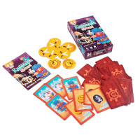 Дитяча карткова гра "Карррамба пірати! Vladi Toys" VT8077-07 50 карт 12 монет правила гри