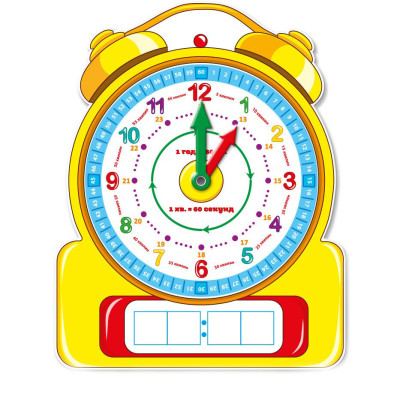 Навчальна іграшка Навчальний годинник 66289