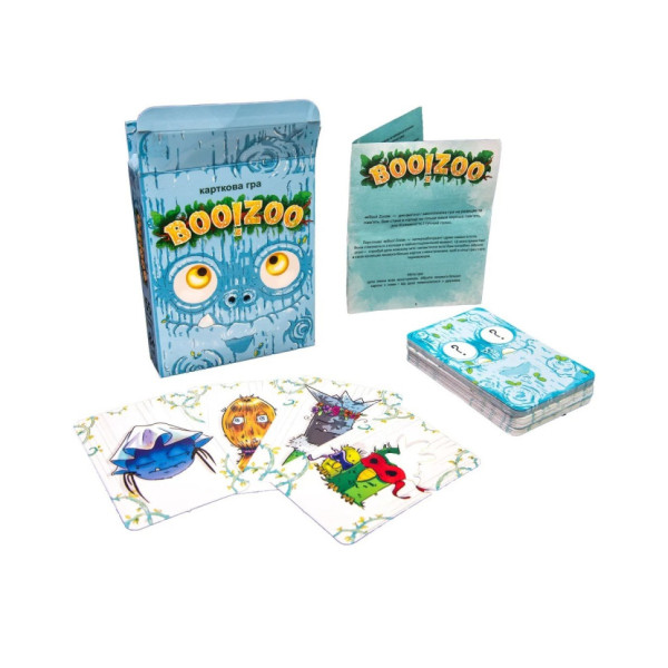 Настільна гра "BOO!ZOO" Strateg 30219 українською мовою Настільна гра "BOO!ZOO" Strateg 30219 українською мовою