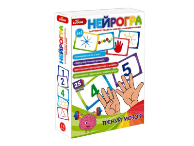 Дитячий набір розвиваючих карток "Нейгрогра" ME5032-26