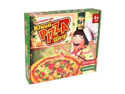 Настільна гра Юний Pizza Шеф 30781 інгредієнти для піци 6 рецептов