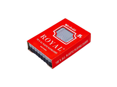 Карти гральні пластикові "OKROYAL" 95306 54 карти Чорний