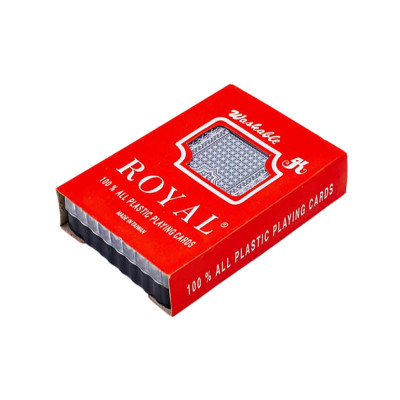 Карти гральні пластикові "OKROYAL" 95306 54 карти Чорний