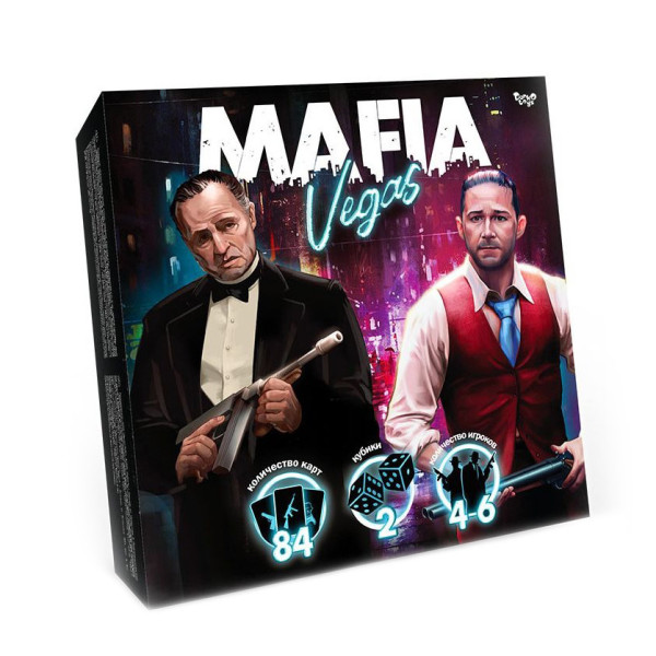 Настільна гра MAFIA. Vegas MAF-02-01U укр Настільна гра MAFIA. Vegas MAF-02-01U укр
