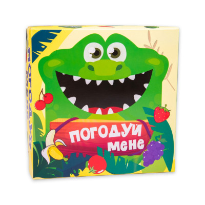 Настільна гра "Погодуй мене - крокодил" 30379 інструкція 20 фішок рулетка