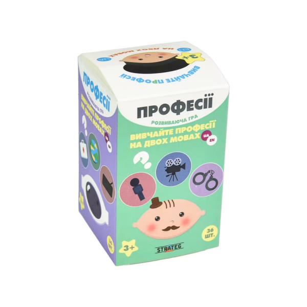 Розвивальна настільна гра «Професії» 30773 36 карток Розвивальна настільна гра «Професії» 30773 36 карток