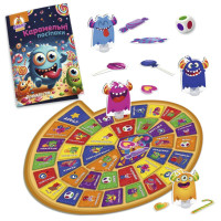 Настільна гра-бродилка "Карамельні посіпаки" VT8055-45 4 фігурки монстриків