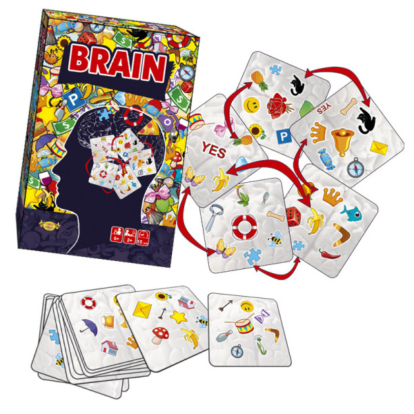 Настільна гра "BRAIN" MKE0501 від 6-ти років Настільна гра "BRAIN" MKE0501 від 6-ти років