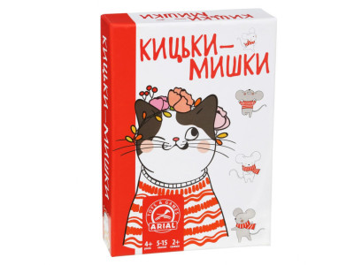 Дитяча настільна гра "Кішки-мишки" 911586 математична гра
