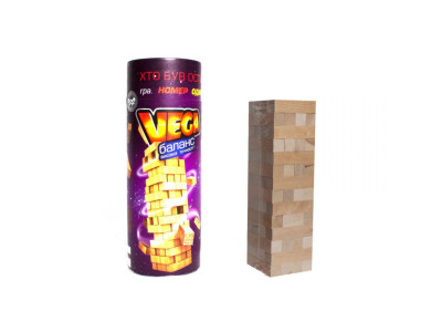 Гра настільна "Vega Пізанська вежа" Danko Toys DTVG-01U Укр