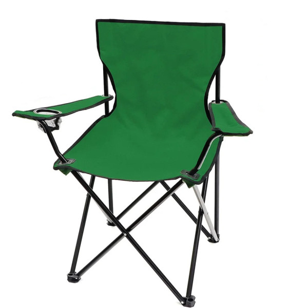 Стілець розкладний великий Mountain Outdoor 1101-7977-G з підлокітниками