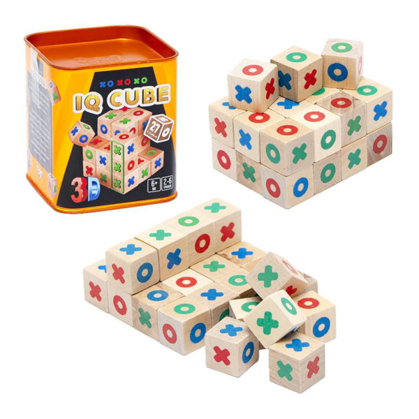 Настільна гра "IQ Cube" G-IQC-01-01U 27 кубиків Настільна гра "IQ Cube" G-IQC-01-01U 27 кубиків