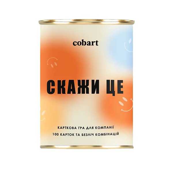 Карткова гра для компанії Скажи це CBRT-9455 100 карток