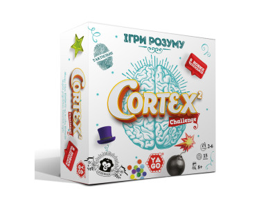 Карткова гра "Cortex 2 Challenge" YaGo 101012918 90 карток 24 фішки