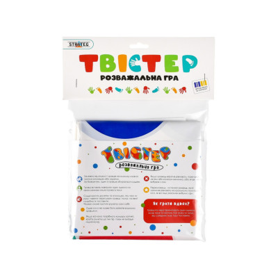 Розважальна гра "Твістер" 30801ST ігрове поле рулетка правила