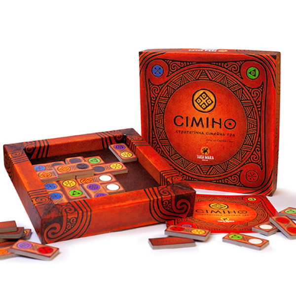 Настільна гра "СІМІНО" 960056 укр. мовою Настільна гра "СІМІНО" 960056 укр. мовою