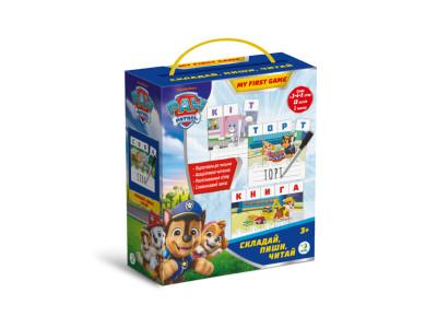 Навчальна гра Paw Patrol "Складай пиши читай" 200622 з маркером