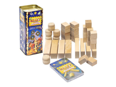 Розвиваюча настільна гра "Crazy Balance Building" CBB-01 28 карт завдань