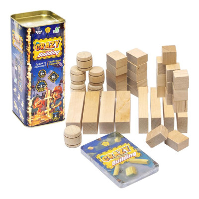Розвиваюча настільна гра "Crazy Balance Building" CBB-01 28 карт завдань