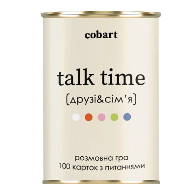 Карткова гра Talk time "Батьки та діти" СS-CG-007 100 карток