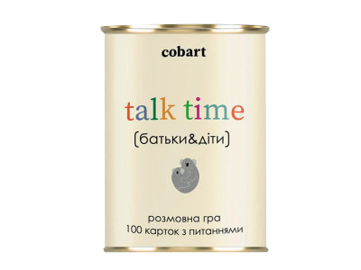 Карткова гра Talk time "Батьки та діти" СS-CG-007 100 карток